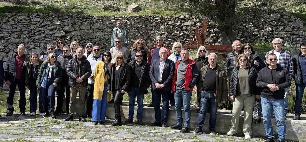 Επίσκεψη του Παγκρήτιου Ομίλου Φουσκωτών Σκαφών στο Ηρώο Μνήμης και στο Μουσείο Ολοκαυτώματος