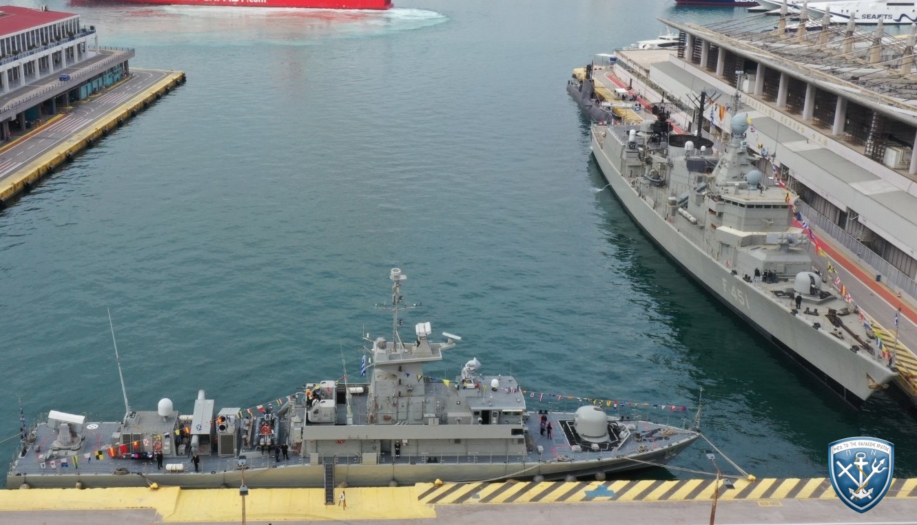 Επισκεπτήριο Κοινού σε Πλοία του Πολεμικού Ναυτικού στο Πλαίσιο Εορτασμού της 25ης Μαρτίου 1821