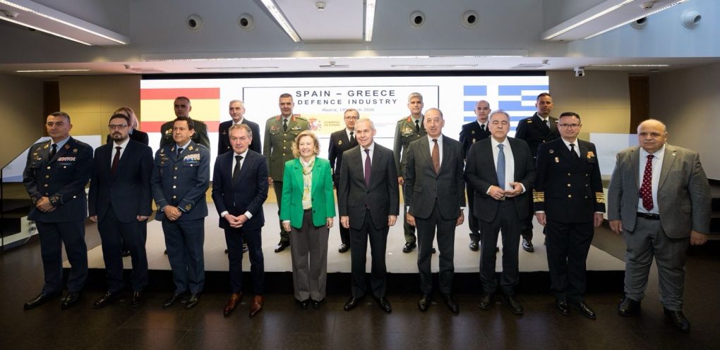 Συνάντηση ΥΦΕΘΑ Θανάση Δαβάκη με την Υφυπουργό Άμυνας της Ισπανίας Amparo Valcarce