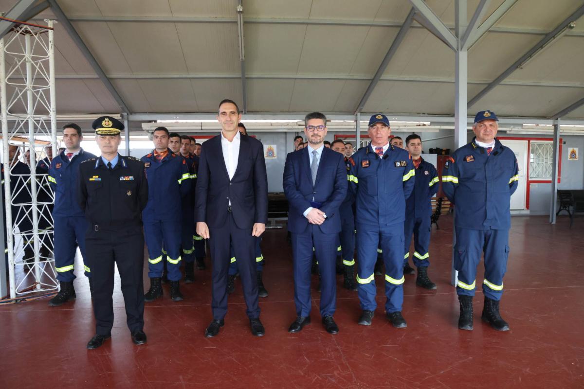 Ο Υπουργός Εσωτερικών πραγματοποίησε επίσκεψη στη 2η ΕΜΟΔΕ, στη Θεσσαλονίκη