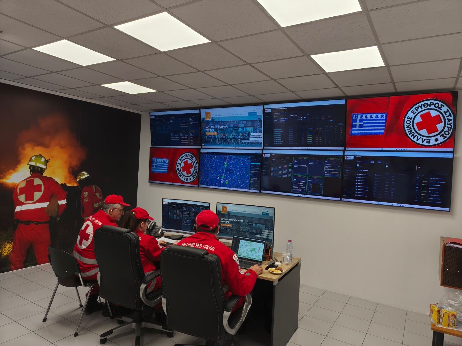 Ο Ε.E.Σ. αντιμετώπισε επιτυχώς 259 περιστατικά στον 14ο Διεθνή Ημιμαραθώνιο Αθήνας (video)