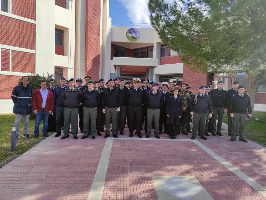 Επίσκεψη της 78ης εκπαιδευτικής Σειράς της ΣΕΘΑ στον ΔΕΣΦΑ και στον Τερματικό Σταθμό Υγροποιημένου Φυσικού Αερίου Ρεβυθούσας