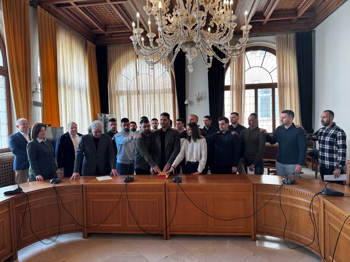 Ορκωμοσία 17 νέων Δημοτικών Αστυνομικών στο Δήμο Ηρακλείου