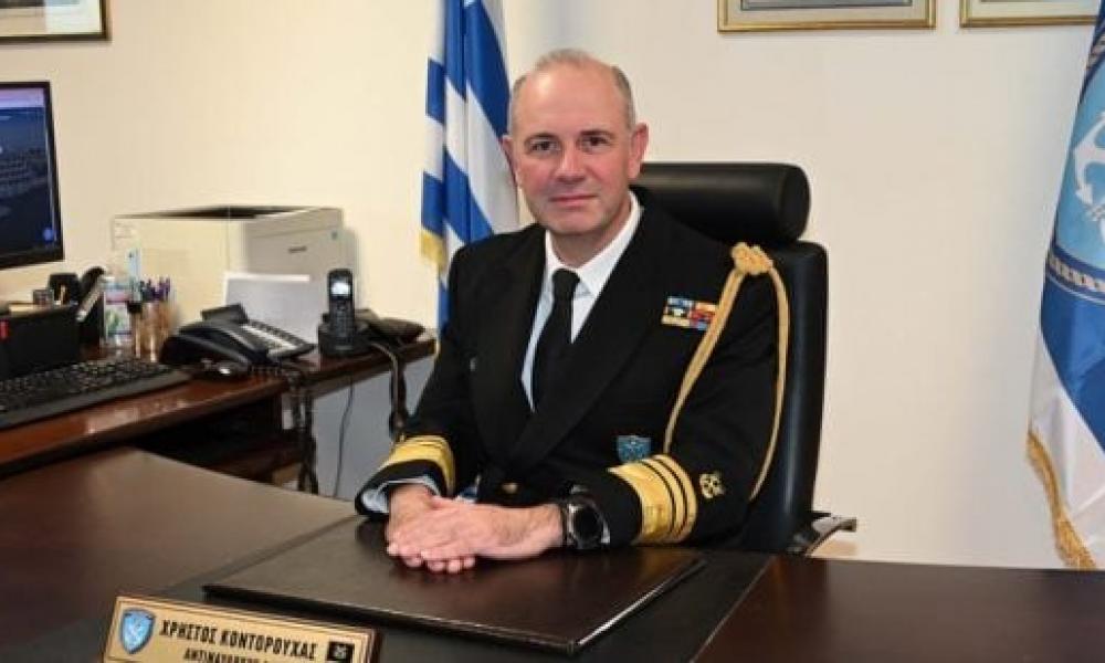 Ποιος είναι ο νέος αρχηγός του Λιμενικού Αντιναύαρχος Χρήστος Κοντορουχάς