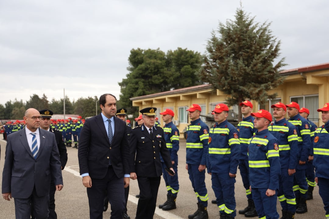 Γ. Κεφαλογιάννης στην αποφοίτηση Πυροσβεστών επί Θητεία: Η παρουσία σας θα συνδέεται με την ανάγκη για ασφάλεια, για στήριξη, για αποκατάσταση