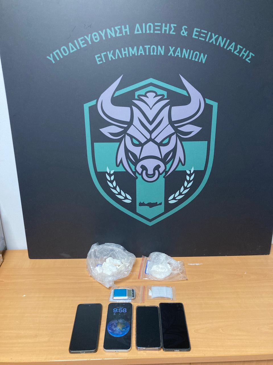 Σύλληψη αλλοδαπού για ναρκωτικά στα Χανιά