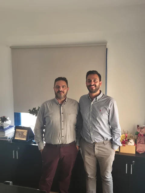 Συνάντηση ΕΛΝΑ με κ. Παγώνη Αντώνιο Πρόεδρο Ένωσης Ξενοδόχων Θήρας