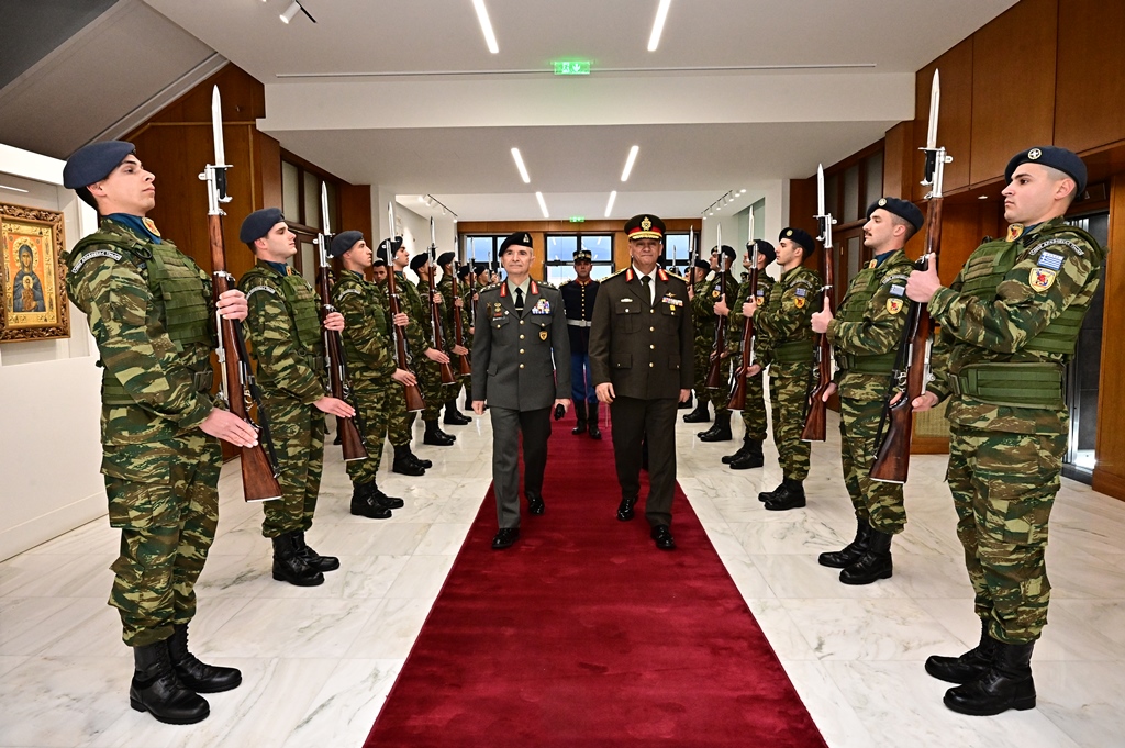 Επίσημη Επίσκεψη Αρχηγού Χερσαίων Δυνάμεων της Αιγύπτου