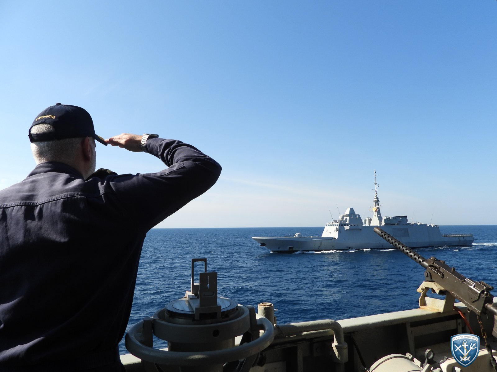 Συνεκπαίδευση Φρεγάτας ΚΟΥΝΤΟΥΡΙΩΤΗΣ και του Υποβρυχίου ΩΚΕΑΝΟΣ με την Φρεγάτα FS PROVENCE του γαλλικού Πολεμικού Ναυτικού