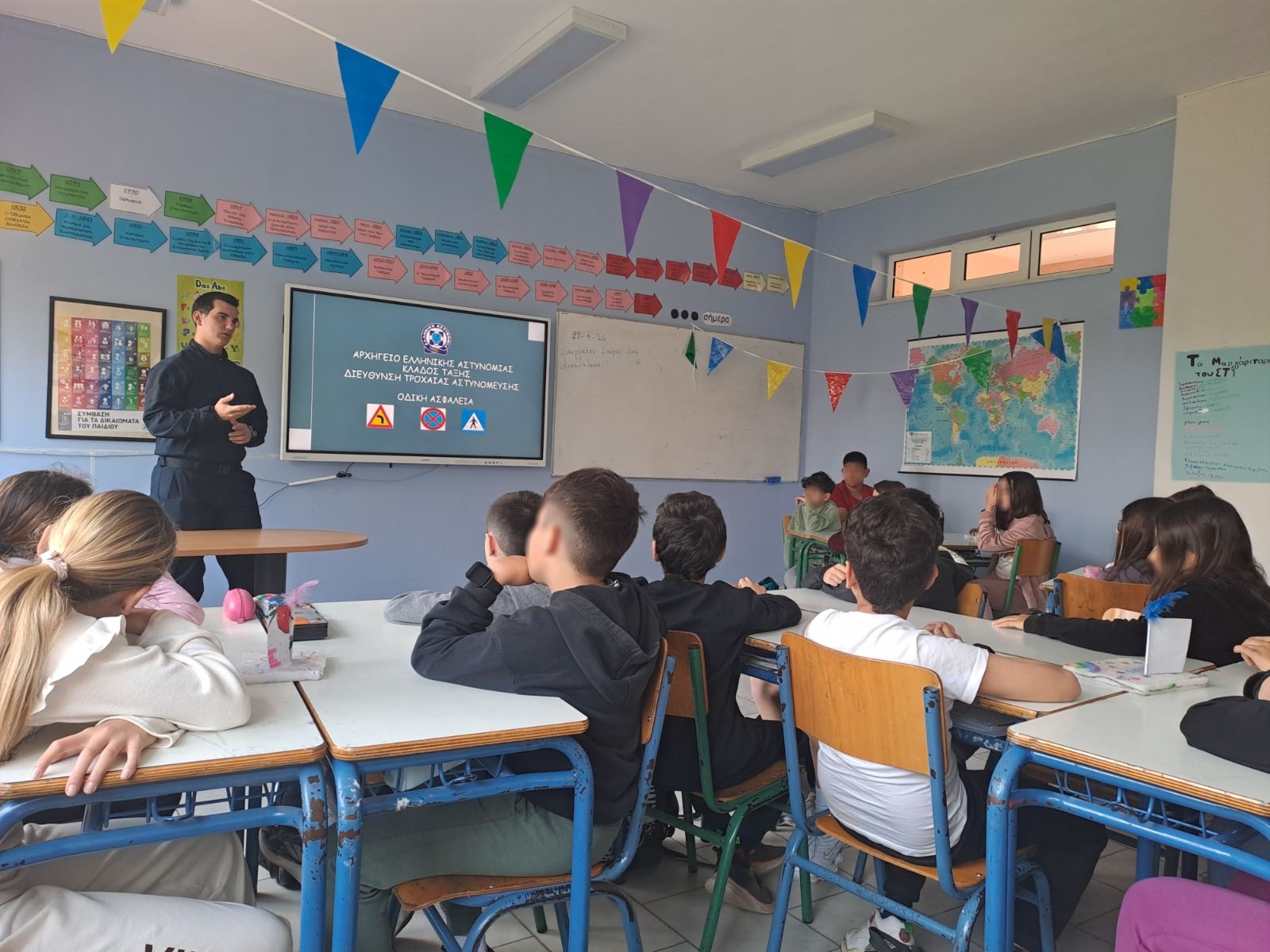 Η Τροχαία Χανίων συνεχίζει τις ενημερωτικές δράσεις στα σχολεία