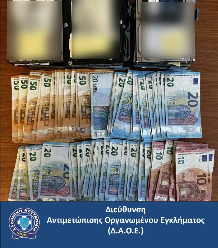 4 συλλήψεις στη Θεσσαλονίκη σε κατάστημα που διεξάγονταν παράνομα τυχερά παιχνίδια