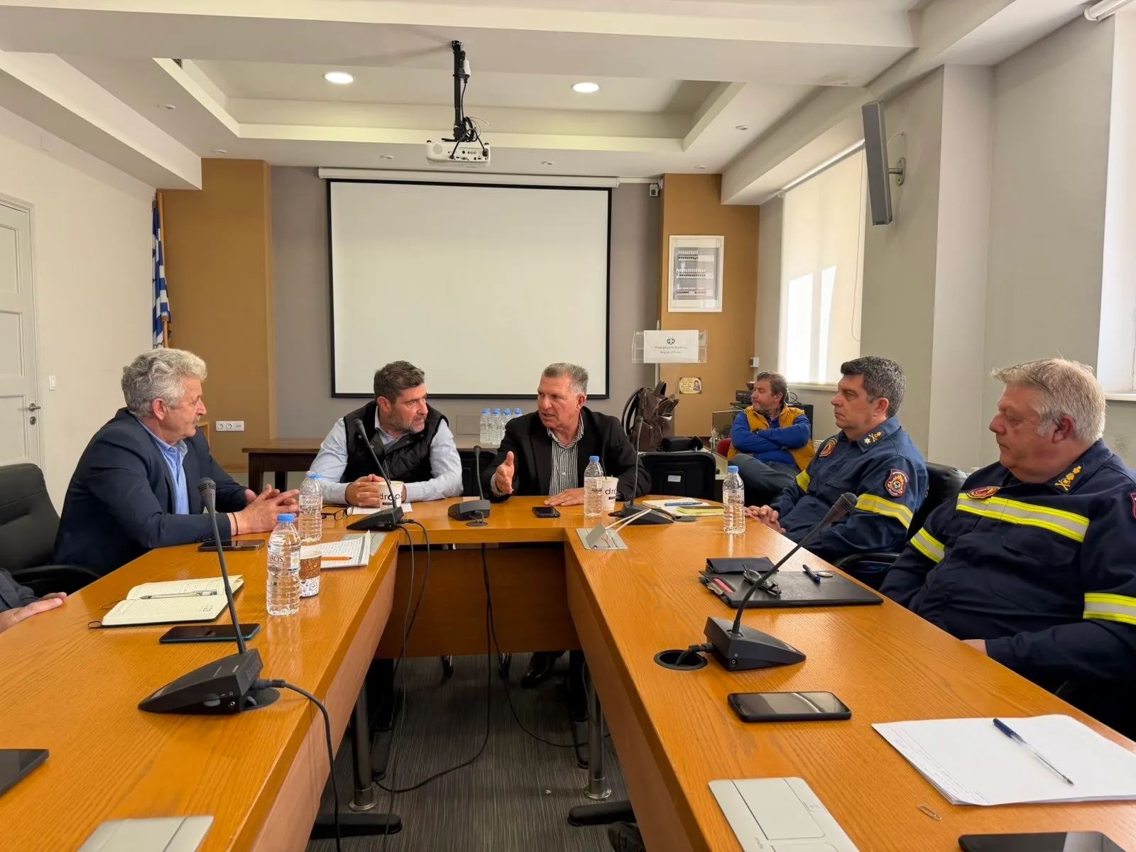 Συνεδρίαση Περιφερειακού Επιχειρησιακού Συντονιστικού Οργάνου Πολιτικής Προστασίας Π.Ε. Λασιθίου για την αντιπυρική περίοδο 2026
