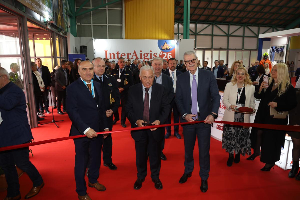 Στην 3η Διεθνή Έκθεση «Interaigis 2026» ο Υπουργός Κλιματικής Κρίσης και Πολιτικής Προστασίας Ευάγγελος Τουρνάς ως εκπρόσωπος του Πρωθυπουργού