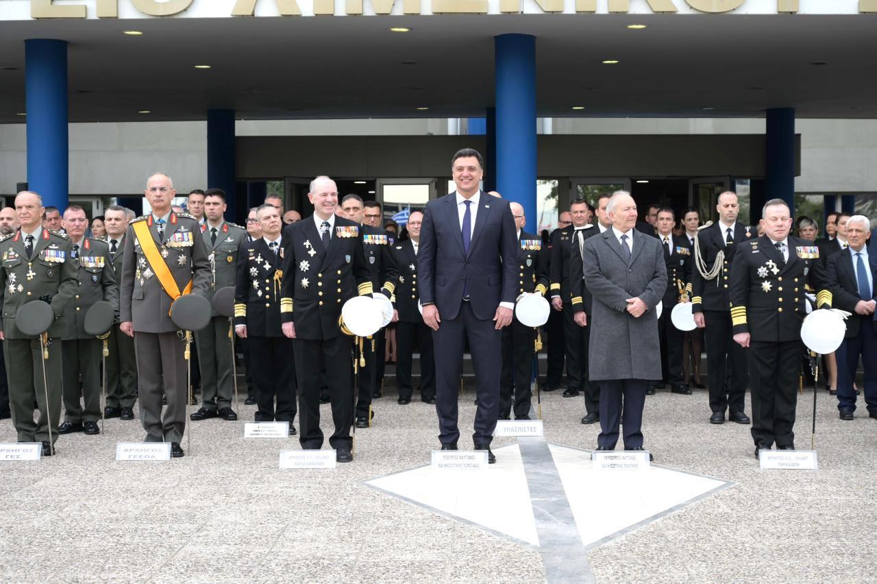 Β. Κικίλιας στην τελετή παράδοσης – παραλαβής καθηκόντων Αρχηγού Λ.Σ.– ΕΛ.ΑΚΤ.: «Το Λιμενικό Σώμα περνάει σε νέα εποχή»