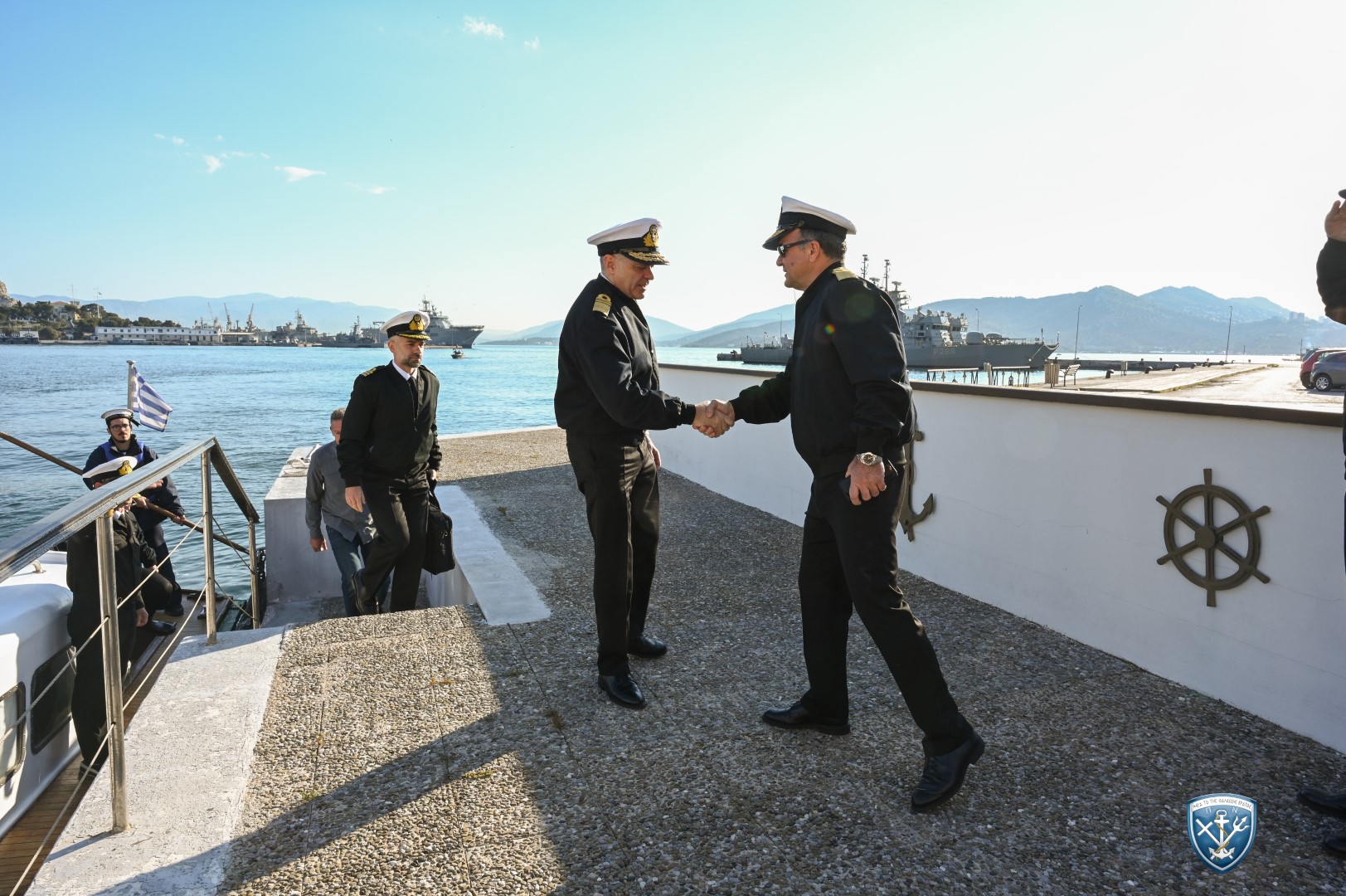 Επισκέψεις Αρχηγού ΓΕΝ για Ανταλλαγή Ευχών