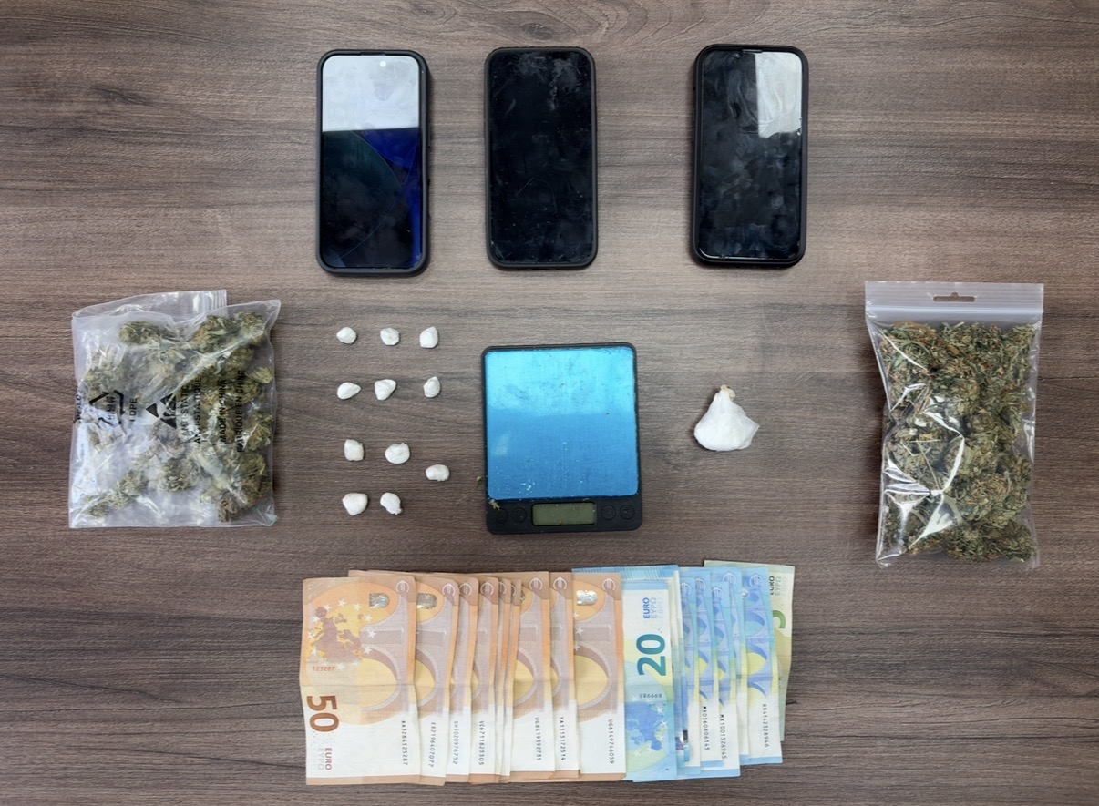 Τρεις συλλήψεις για ναρκωτικά στο Ρέθυμνο