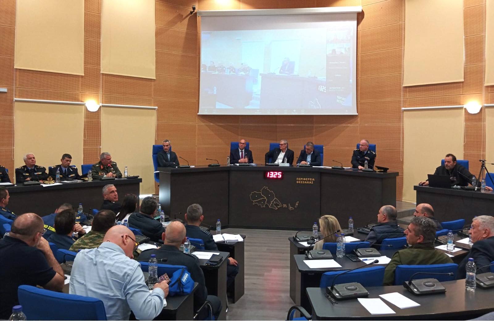 Ευρεία σύσκεψη υπό τον ΥΠΚΚΠΠ Ευάγγελο Τουρνά, για την προετοιμασία της αντιπυρικής περιόδου στην Περιφέρεια Θεσσαλίας