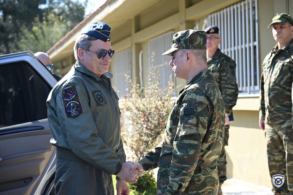 Επίσκεψη Αρχηγού ΓΕΑ στην 1η ΜΣΕΠ