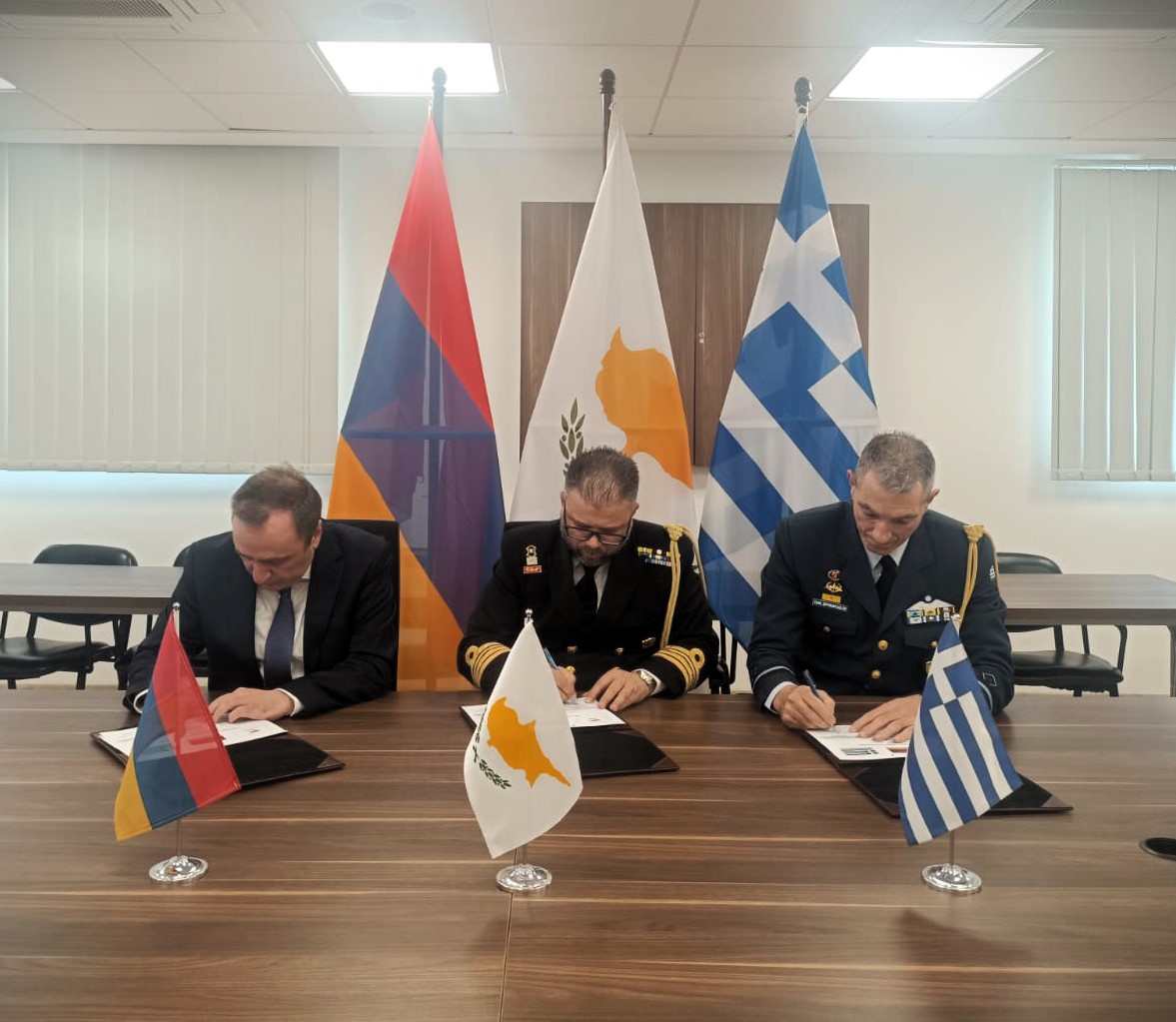 Υπογραφή Κοινού Σχεδίου Δράσης Ελλάδας – Κύπρου – Αρμενίας