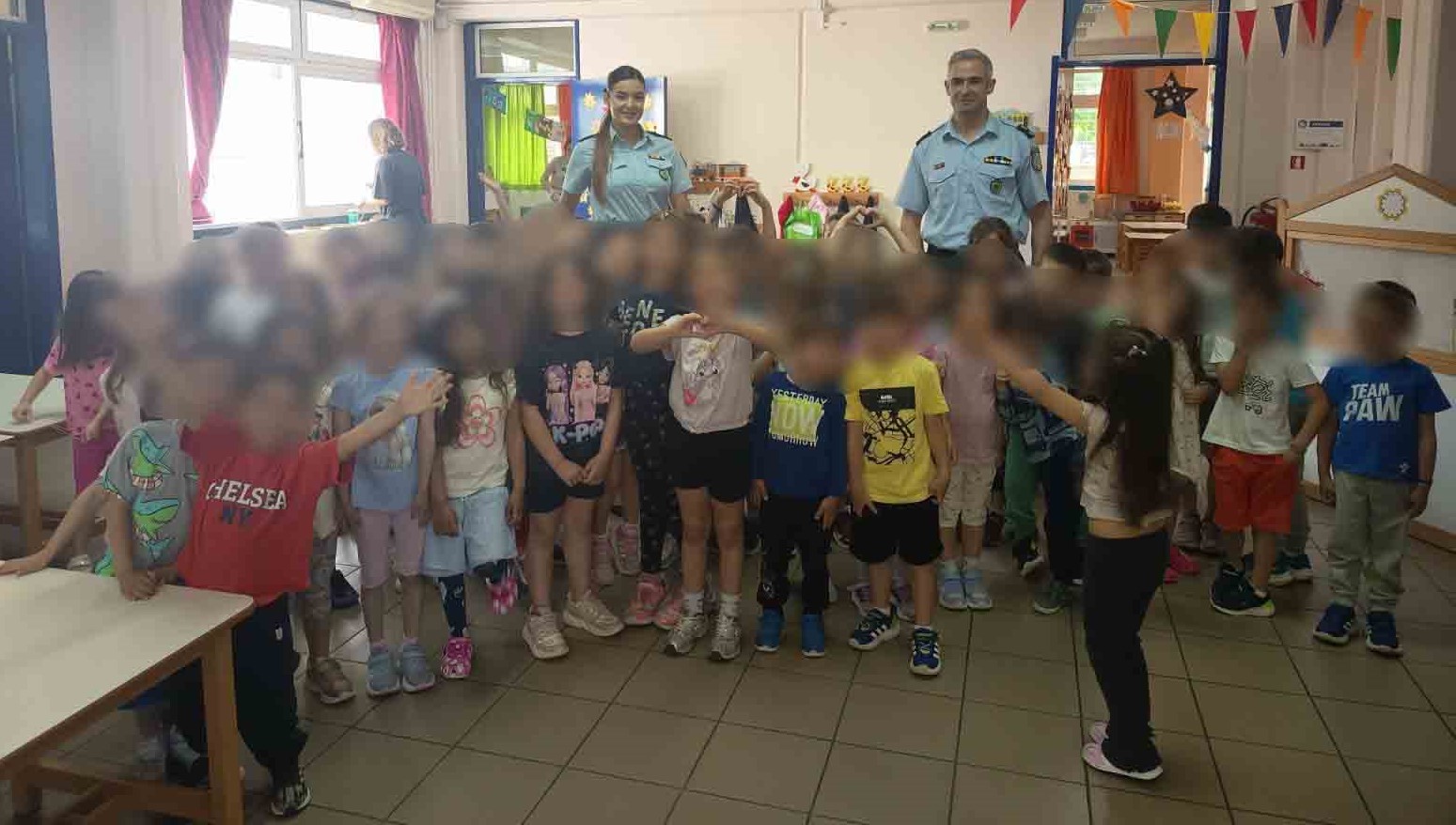 Ενημερωτική ομιλία σε μαθητές του 1ου Νηπιαγωγείου Ναυπλίου για την “Κυκλοφοριακή Αγωγή και Οδική Ασφάλεια”