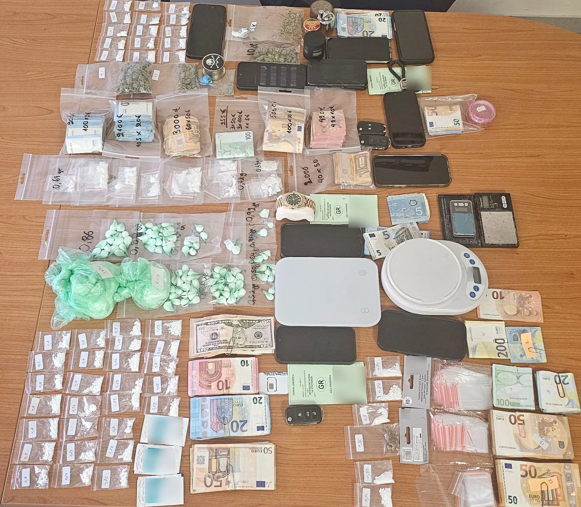 Εγκληματικό δίκτυο δραστηριοποιούνταν συστηματικά στη διακίνηση ναρκωτικών ουσιών