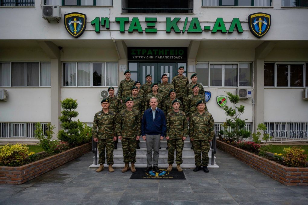 Επίσκεψη Θανάση Δαβάκη σε Μονάδες Ειδικών Δυνάμεων Μακεδονίας και Θράκης