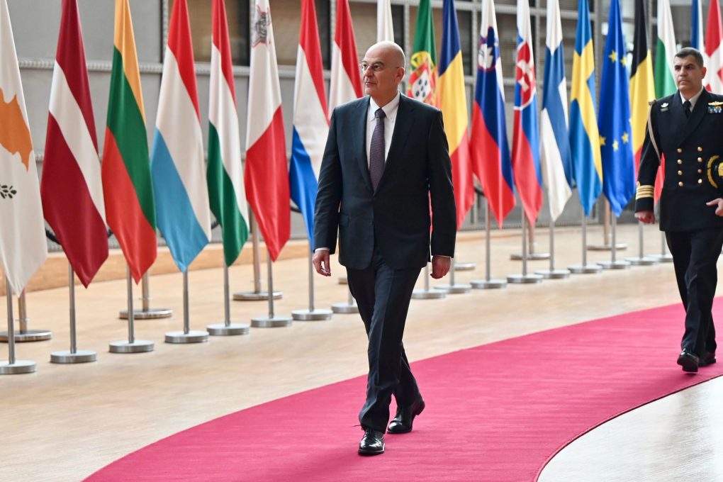 Συμμετοχή Νίκου Δένδια στο Συμβούλιο Εξωτερικών Υποθέσεων της Ε.Ε. σε σύνθεση Υπουργών Άμυνας, στις Βρυξέλλες