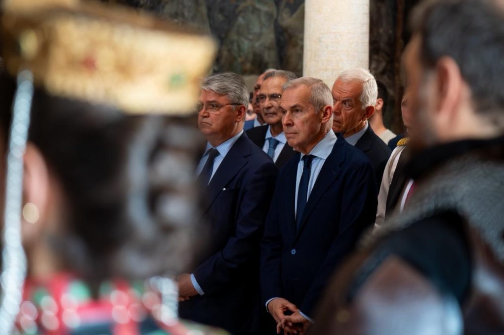 Ο ΥΦΕΘΑ Θανάσης Δαβάκης στα «Παλαιολόγεια 2026» στον Μυστρά
