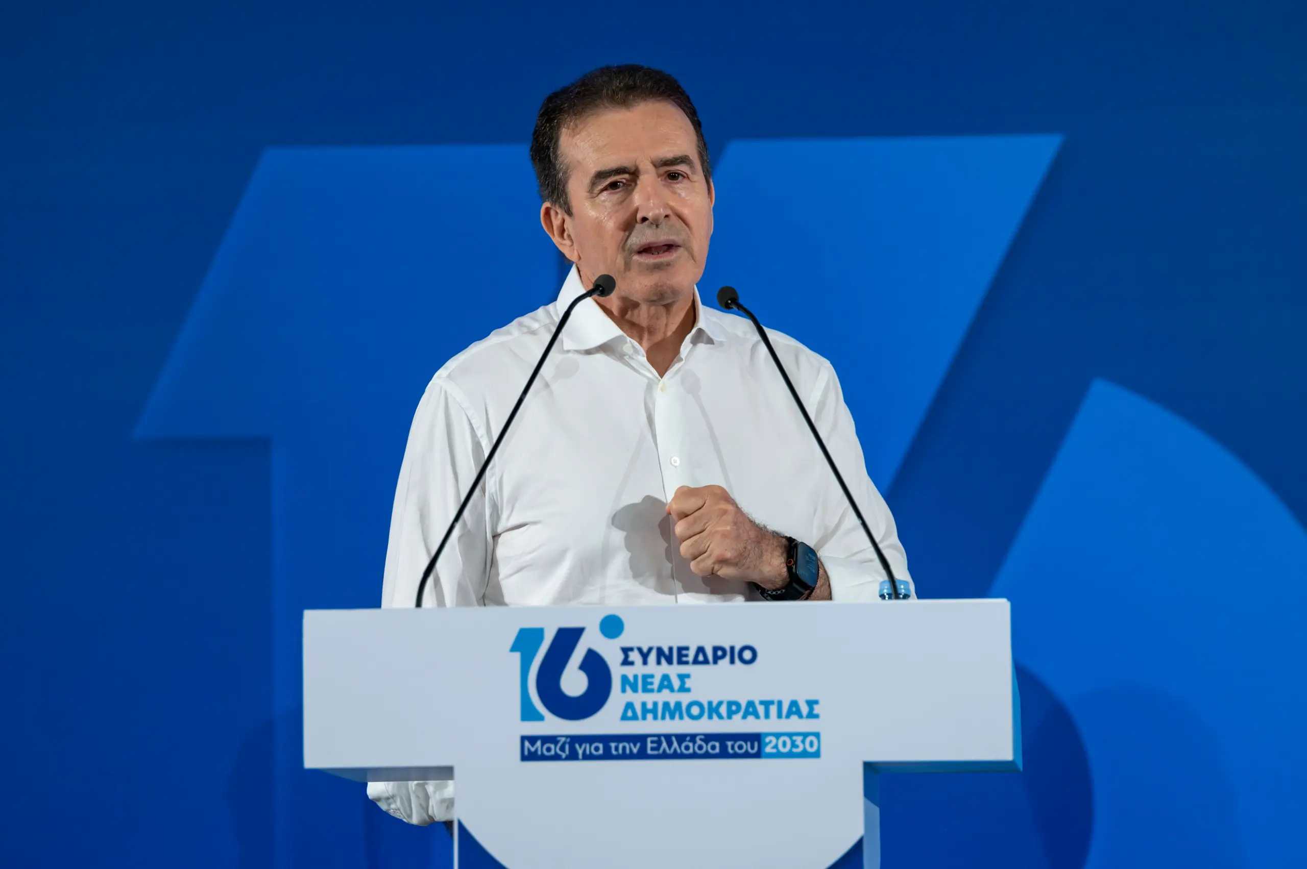 Μ. Χρυσοχοΐδης στο 16ο Συνέδριο της Νέας Δημοκρατίας:  «Αποδίδουν όλες οι προσπάθειες μας για την εμπέδωση του αισθήματος ασφάλειας των πολιτών»