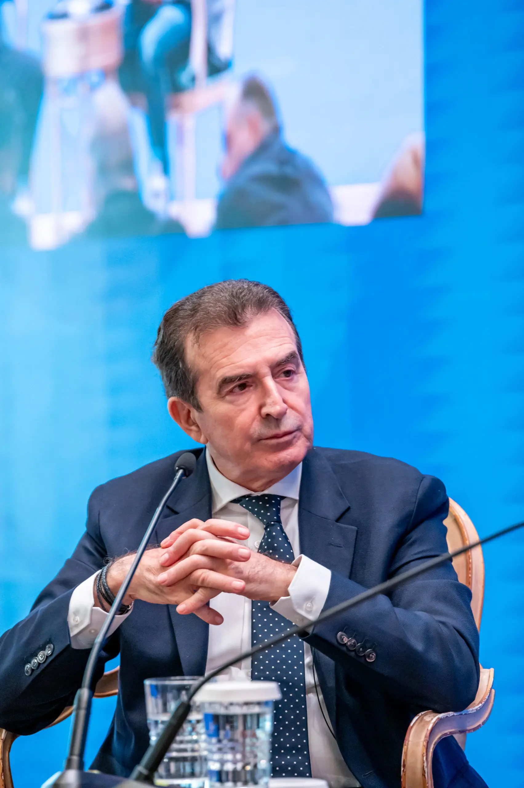 Ο Υπουργός Προστασίας του Πολίτη, Μ. Χρυσοχοΐδης στο ετήσιο συνέδριο του Κύκλου Ιδεών