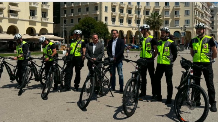 Θεσσαλονίκη: Περιπολίες με ποδήλατα σε παραλιακό μέτωπο και πεζοδρόμους ξεκινά η Δημοτική Αστυνομία
