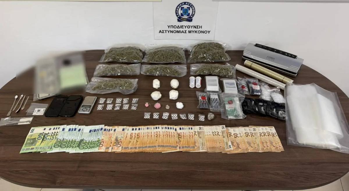 39χρονος αλλοδαπός διακινούσε ναρκωτικά στη Μύκονο (video)