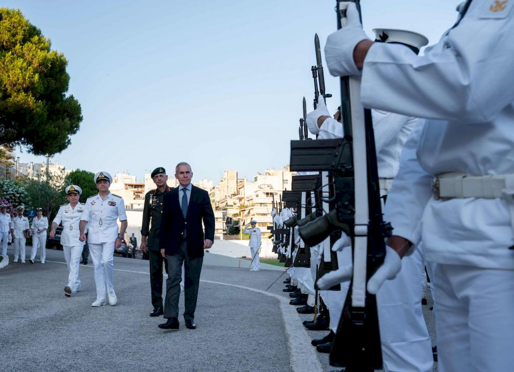 Ο Θανάσης Δαβάκης στην Εκδήλωση της 53ης Επετείου του Κινήματος του Ναυτικού τον Μάιο 1973