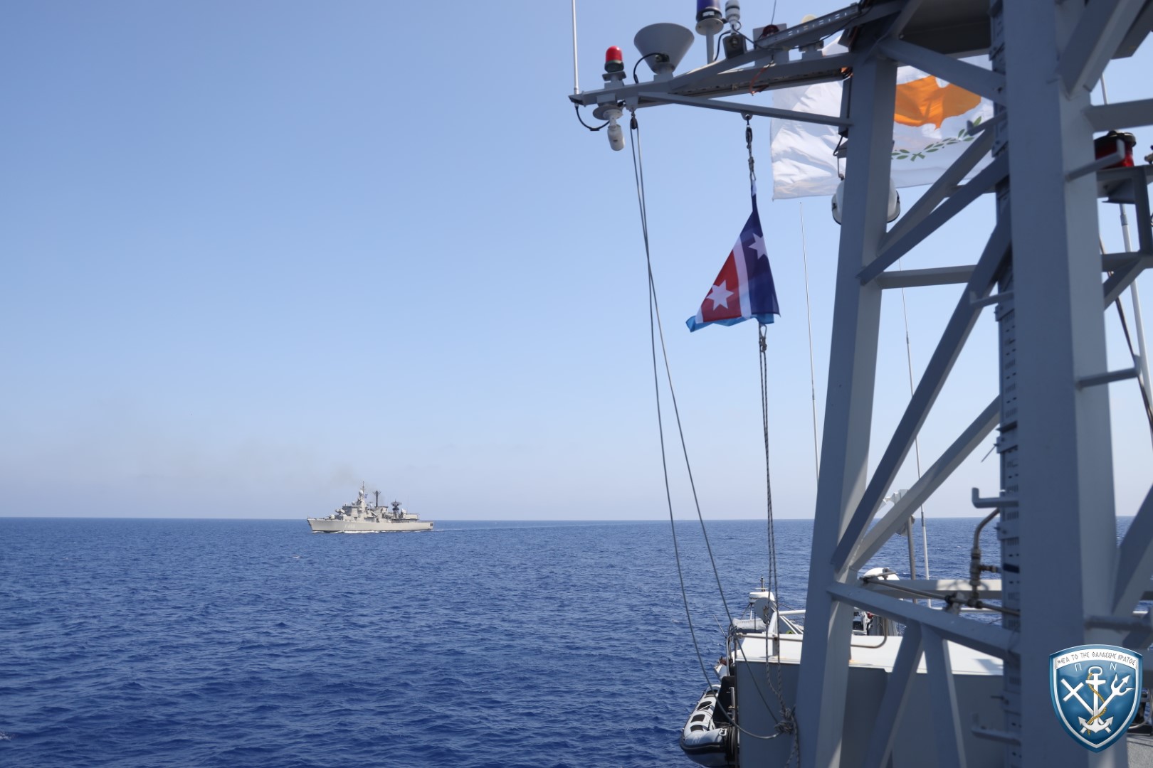 Συνεκπαίδευση Πολεμικού Ναυτικού με Μονάδα της Εθνικής Φρουράς της Κυπριακής Δημοκρατίας