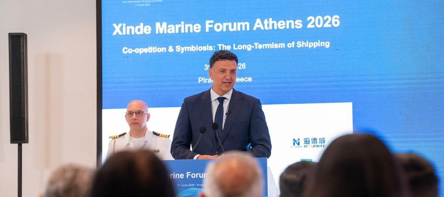 Β. Κικίλιας στο “Xinde Marine Forum Athens 2026”: «Στα λιμάνια μας η ασφάλεια επιβατών, νησιωτών και ταξιδιωτών είναι αδιαπραγμάτευτη»