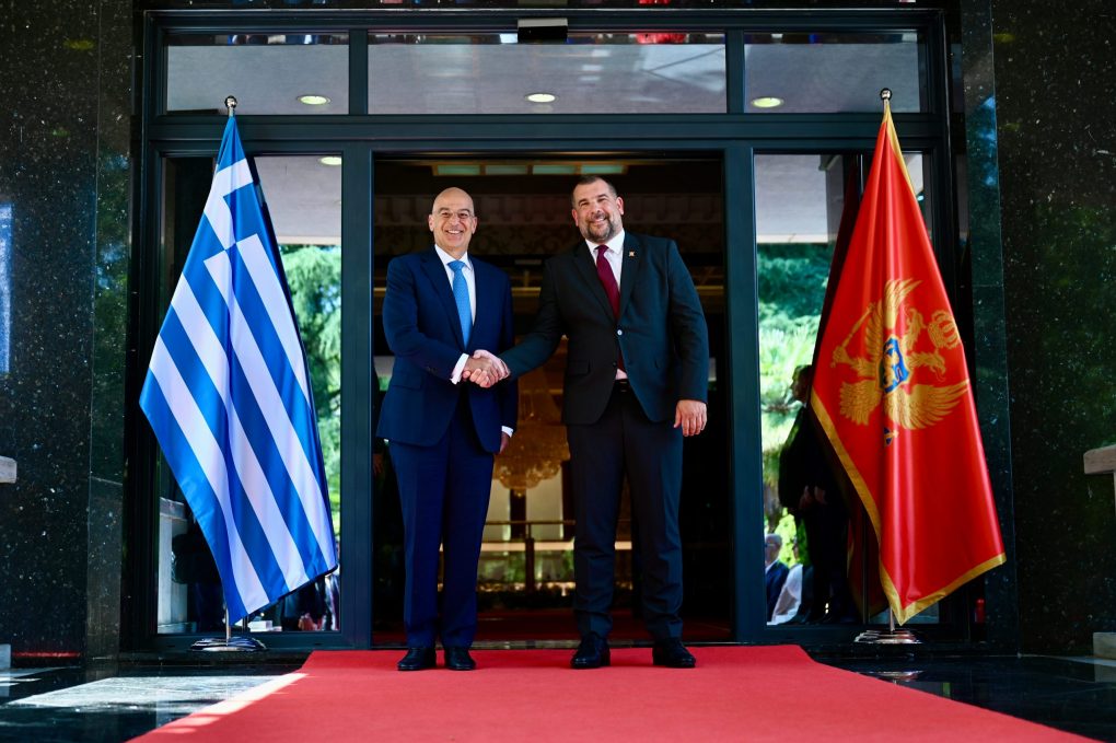 Επίσκεψη Νίκου Δένδια στο Μαυροβούνιο