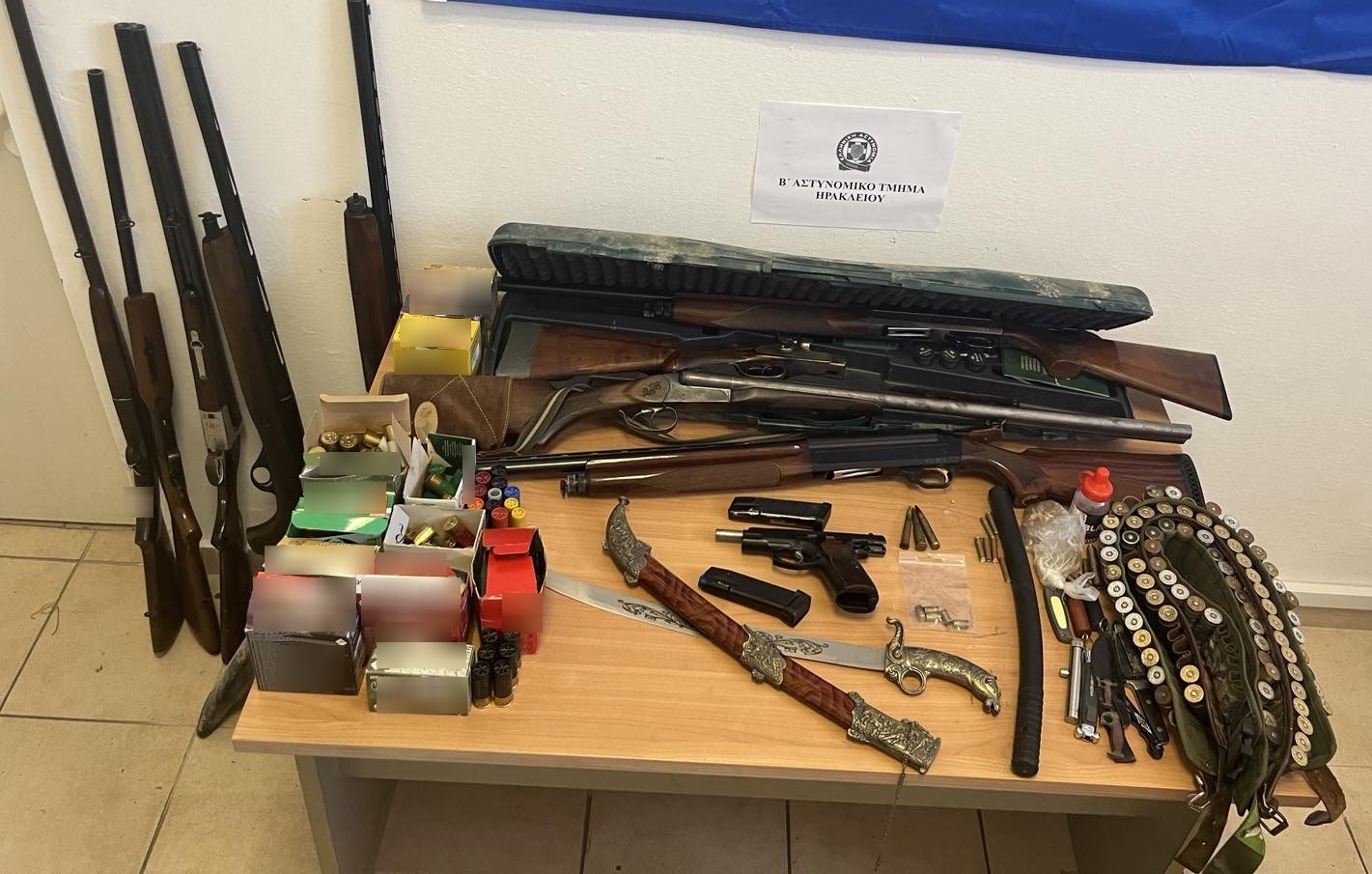 Ηράκλειο: Το «έθιμο» των άσκοπων πυροβολισμών κατέληξε σε πέντε συλλήψεις και κατάσχεση οπλοστασίου
