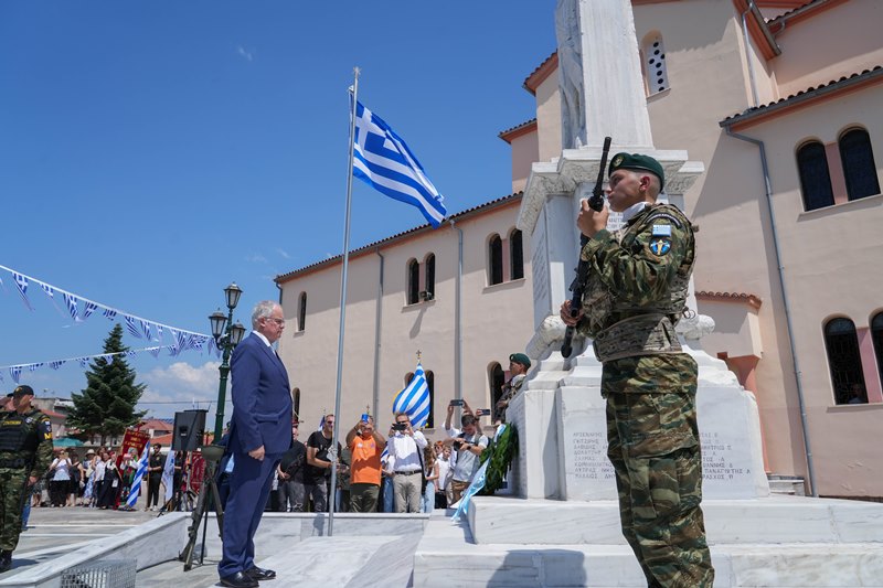Παρουσία Αρχηγού ΓΕΣ στις Εκδηλώσεις Μνήμης για την 113η Επέτειο του Ολοκαυτώματος του Δοξάτου