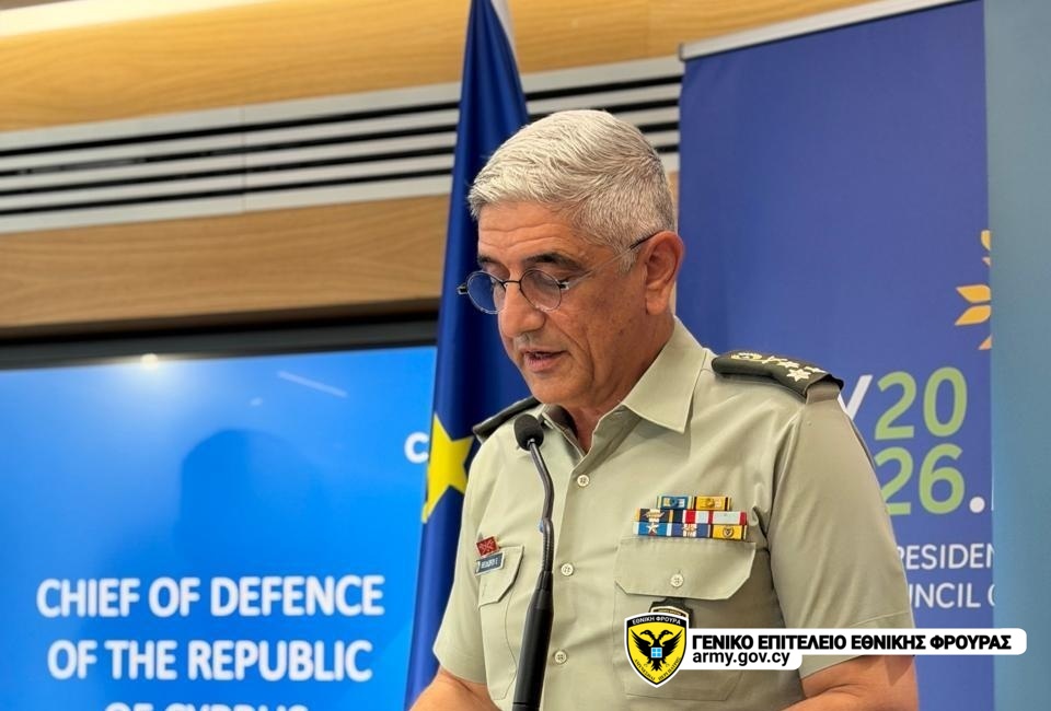 Στις Βρυξέλλες ο Αρχηγός της Εθνικής Φρουράς για τη Στρατιωτική Επιτροπή της ΕΕ