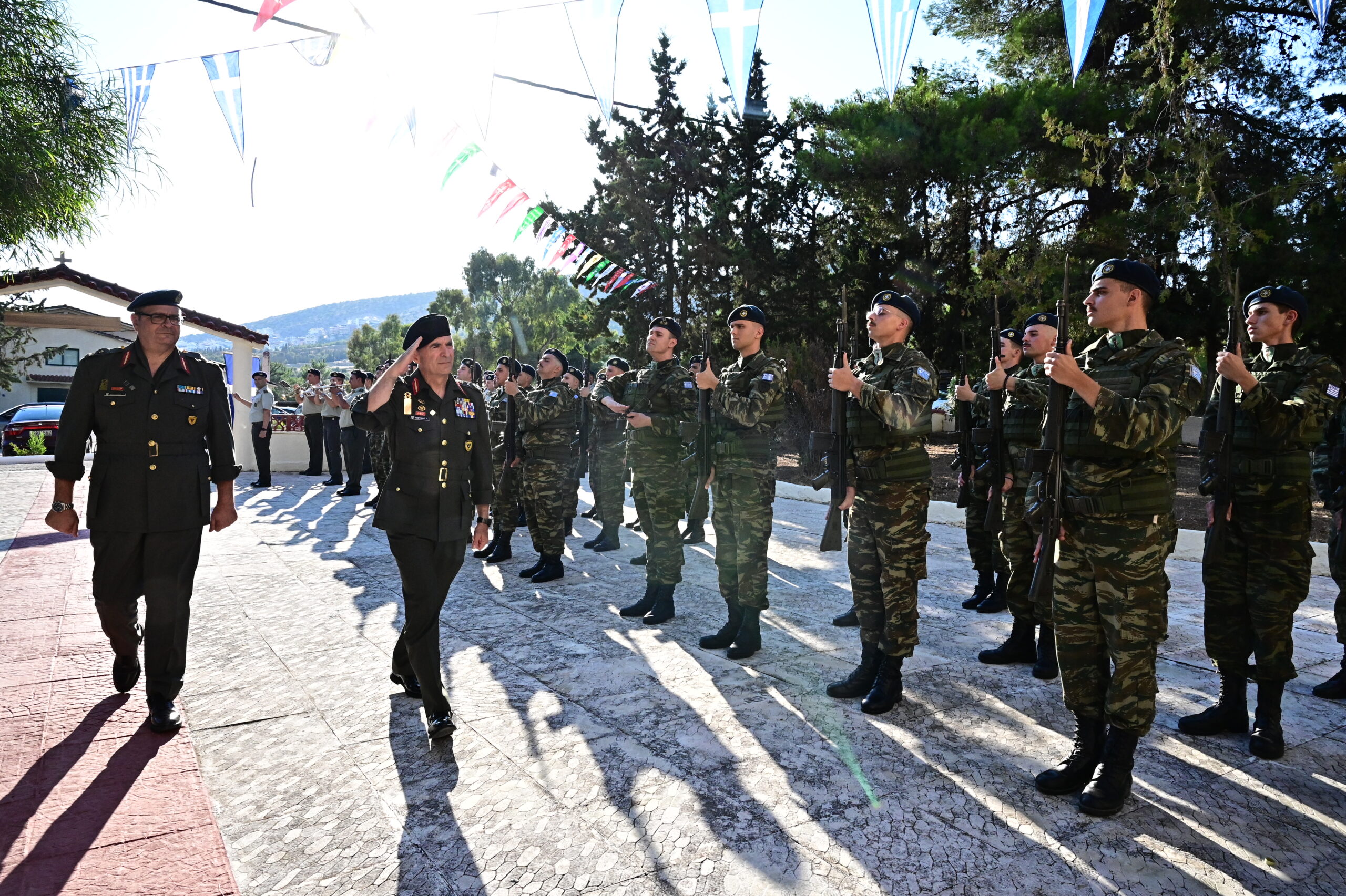 Τελετή Εορτασμού του Αγίου Παϊσίου του Αγιορείτου, Προστάτη του Όπλου των Διαβιβάσεων