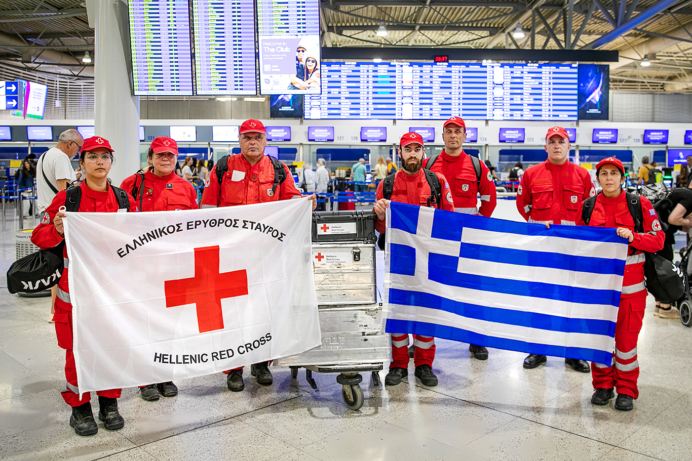 Ελληνικός Ερυθρός Σταυρός: Αναχώρησε το κλιμάκιο εθελοντών Σαμαρειτών – Διασωστών για την σεισμόπληκτη Βενεζουέλα (βίντεο)