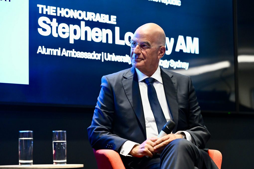 Συμμετοχή Ν. Δένδια σε συζήτηση στο Σύδνεϋ για την Ασφάλεια στη Νοτιοανατολική Μεσόγειο