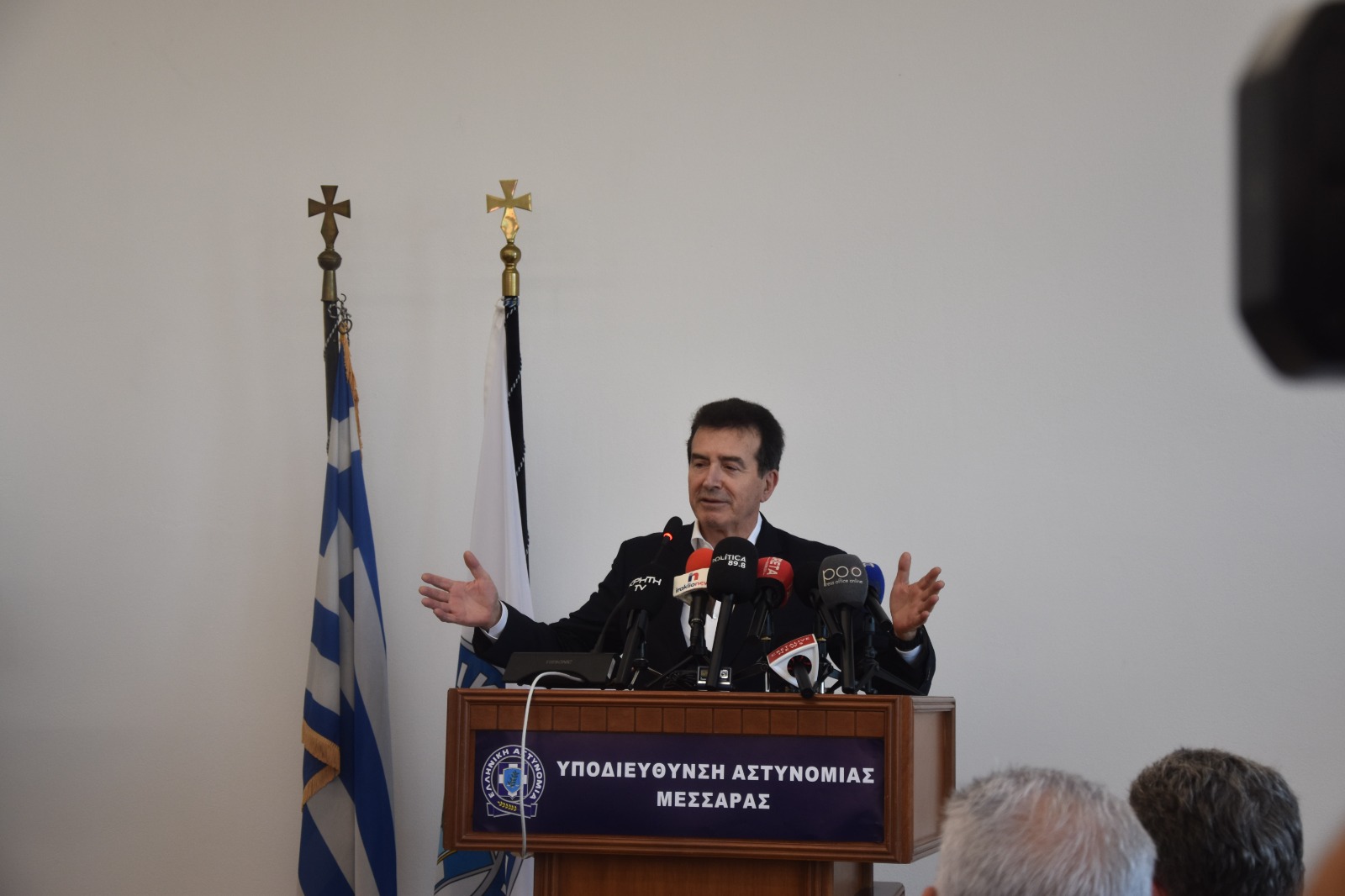 Εγκαίνια Υποδιεύθυνσης Αστυνομίας Μεσσαράς