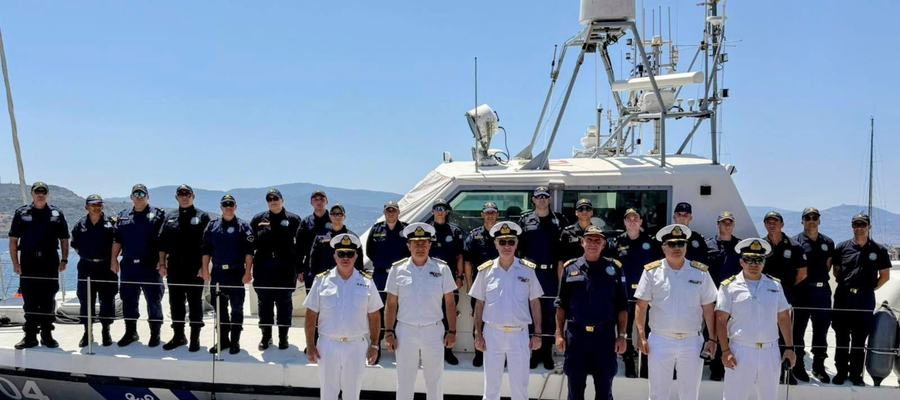 Στη Λέσβο ο Αρχηγός του Λιμενικού – Επιθεώρηση σε Μυτιλήνη και Μήθυμνα