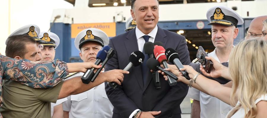 Β. Κικίλιας από λιμάνι Πειραιά: «Έχουμε χιλιάδες λιμενικούς σε όλα τα λιμάνια μας για την ασφάλεια και την εξυπηρέτηση του επιβατικού κοινού – Στο 100% θα φτάσει η πληρότητα»