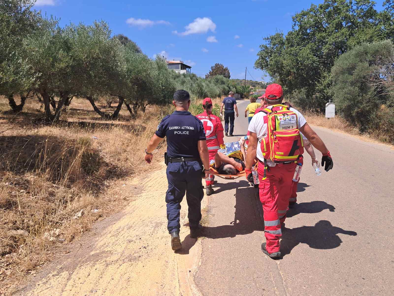 Ελληνικός Ερυθρός Σταυρός: Εθελοντές Σαμαρείτες – Διασώστες εντόπισαν και διέσωσαν αγνοούμενη στην Κρήτη