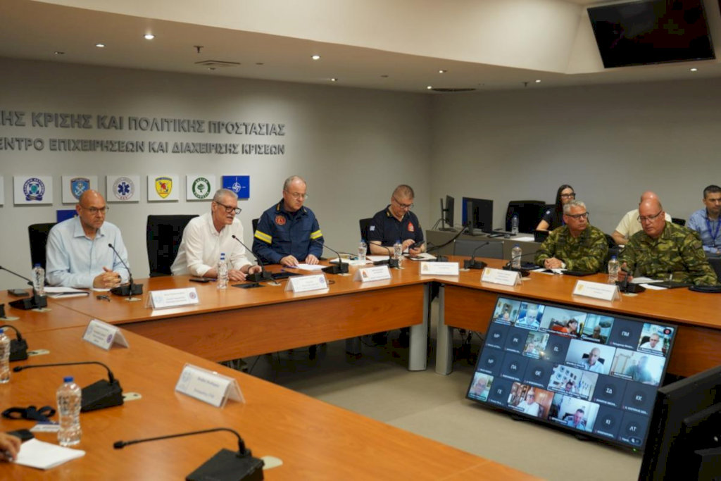 Σε πλήρη επιχειρησιακή ετοιμότητα ο κρατικός μηχανισμός λόγω ακραίου κινδύνου πυρκαγιάς σήμερα Τετάρτη 22 Ιουλίου