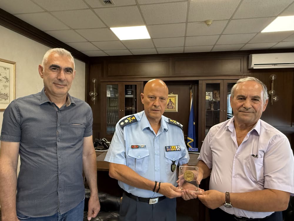 Επίσκεψη της ηγεσίας του Ομίλου Φίλων ΕΛ.ΑΣ. Δυτικής Αττικής στην Κρήτη