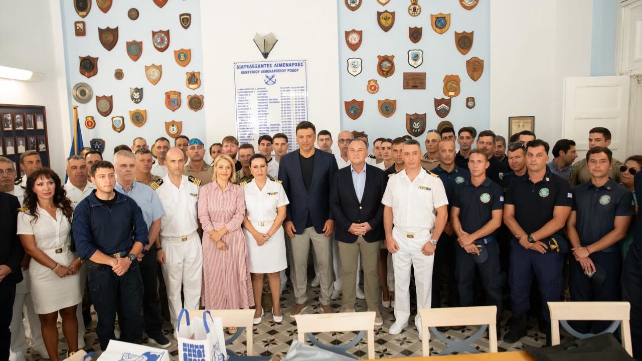 Β. Κικίλιας από Ρόδο: «Νέα πλοία, περισσότερα στελέχη και ενίσχυση της παρουσίας του Λιμενικού στο Αιγαίο»