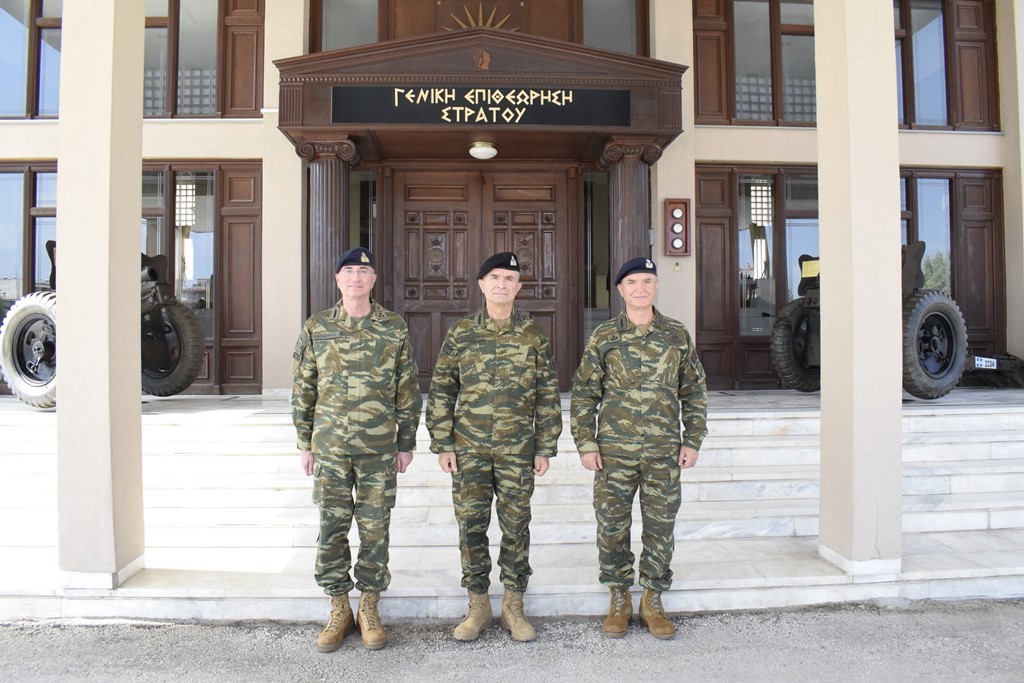 Επίσκεψη Αρχηγού ΓΕΣ στην  Έδρα της Γενικής Επιθεώρησης Στρατού / EL EU – OHQ , στην 1η ΤΑΞΑΣ και στην VIη ΤΑΞΥΠ